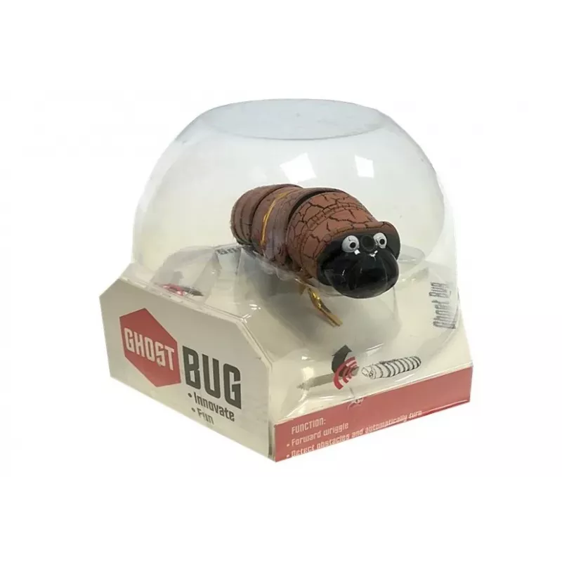LEAN TOYS oruga infrarroja evita obstáculos marrón