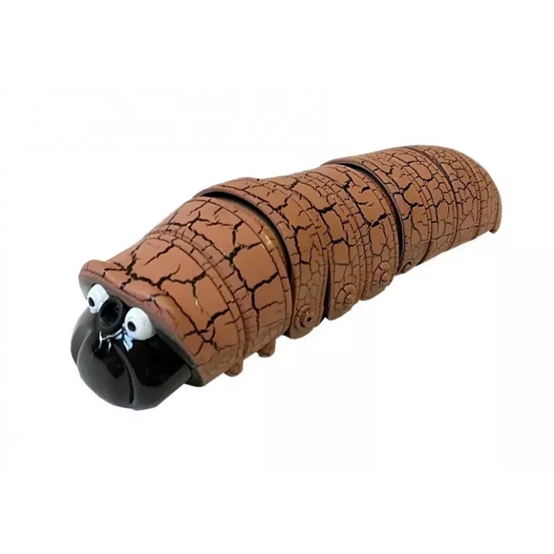 LEAN TOYS oruga infrarroja evita obstáculos marrón