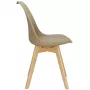 NO NAME SILLA DE COMEDOR BEIGE DC0019 47X41X82