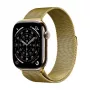 Crong Milano Steel correa de acero inoxidable para Apple Watch 38/40/41/42 mm oro