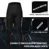 ROCKBROS RK2004L culote de bicicleta transpirable con badana de gel 3D, talla L, negro