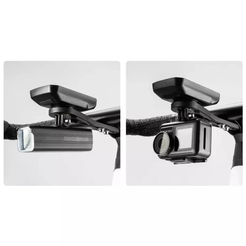 ROCKBROS FK-307S Soporte de nailon para ciclocomputador, negro
