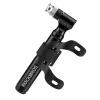 ROCKBROS JG-PB-11 Kit de reparación para bicicleta con minibomba de 120-PS, multiusos 16 en 1, parches sin pegamento, desmontables, bolsa de almacenamiento - negro
