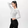 ROCKBROS ROAD TO SKY Maillot de ciclismo de manga larga para mujer Blanco Talla S