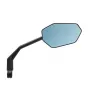 ROCKBROS F-253W Espejo de bicicleta antirreflejo de fibra de carbono - lado derecho