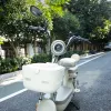 ROCKBROS F-253W Espejo de bicicleta antirreflejo de fibra de carbono - lado derecho