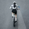 ROCKBROS F-253W Espejo de bicicleta antirreflejo de fibra de carbono - lado derecho