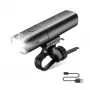 ROCKBROS RHL950 Luz delantera de bicicleta 950 lm con batería desmontable USB-C - Negro