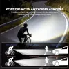 ROCKBROS RHL950 Luz delantera de bicicleta 950 lm con batería desmontable USB-C - Negro