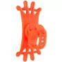 ROCKBROS LF436 Soporte de abrazadera para móvil en manillar de aleación de aluminio - Naranja