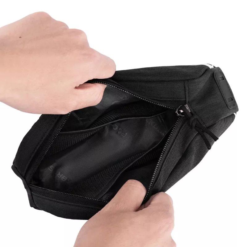 Rockbros Flash Journey G009 Bolsa de bicicleta para tubo superior 0,8L Negro