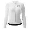 ROCKBROS ROAD TO SKY Maillot de ciclismo de manga larga para mujer Blanco L