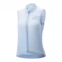 ROCKBROS Chaleco de ciclismo Road to Sky para mujer - ligero, transpirable, cortavientos, Azul, Talla M