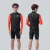 ROCKBROS ROAD TO SKY Chaleco maillot de ciclismo para hombre TLMJ003-01 Ligero, transpirable, cortavientos, repelente al agua, Negro, Talla L