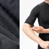 ROCKBROS ROAD TO SKY Maillot de ciclismo de manga corta para hombre - Negro, Talla M