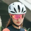 ROCKBROS SP258 ROAD TO SKY Gafas de ciclismo fotocromáticas - Rosa
