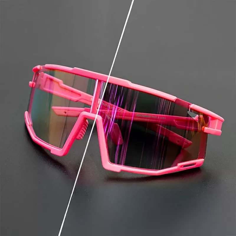 ROCKBROS SP258 ROAD TO SKY Gafas de ciclismo fotocromáticas - Rosa