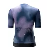 Rockbros Maillot de ciclismo de manga corta TVI para mujer Azul marino Talla L