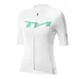 ROCKBROS Maillot de ciclismo para mujer YDDX012-1 TVI Manga corta Blanco Talla S