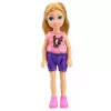 LEAN TOYS Set de heladería para muñecas, plegable, rosa, 33 piezas