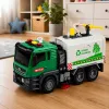 LEAN TOYS Barredora de calle con función de agua, luces y sonidos 1:14