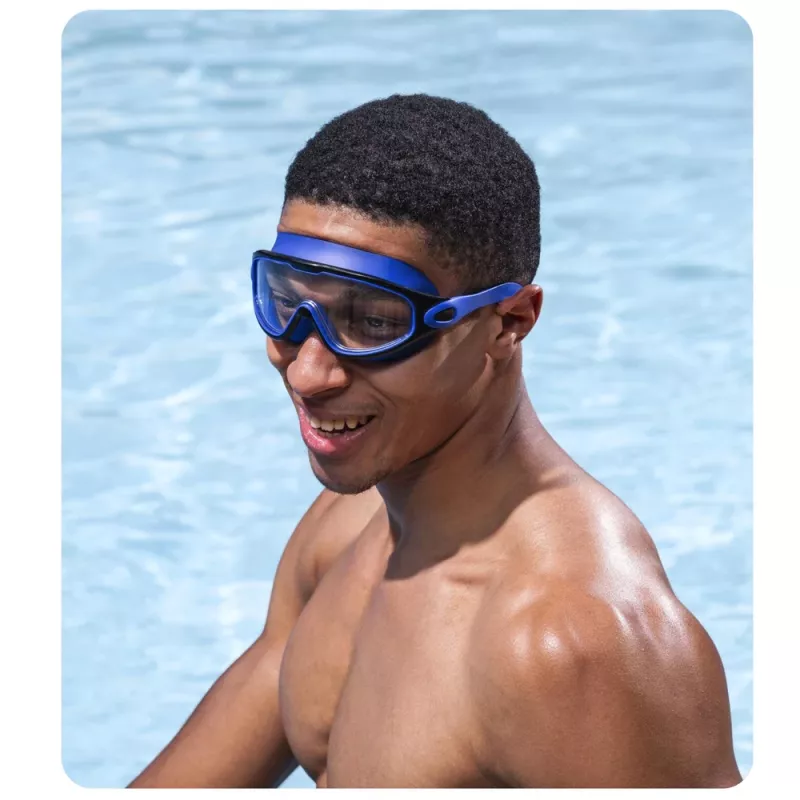 Bestway 21194 Gafas de Natación Ajustables Negro y Azul