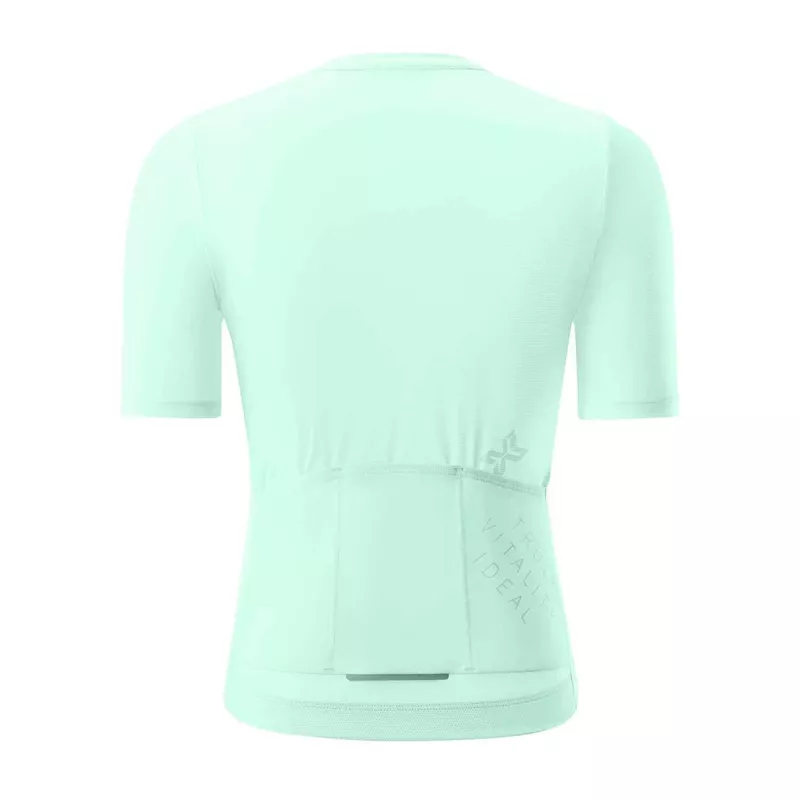 ROCKBROS Mujer TVI Maillot de Ciclismo Manga Corta Verde Talla S