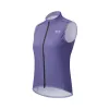 ROCKBROS Mujer Chaleco de Ciclismo MJ008 TVI Cortavientos Lila Talla S