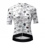 ROCKBROS Maillot de ciclismo de manga corta para mujer 15110005003, talla S, blanco