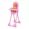 LEAN TOYS Anlily Set de muñecas madre y bebés gemelos con accesorios