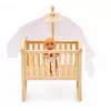 LEAN TOYS Anlily Set de muñecas madre y bebés gemelos con accesorios