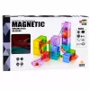 LEAN TOYS Bloques magnéticos cubo pista de bolas Multicolor 28 piezas