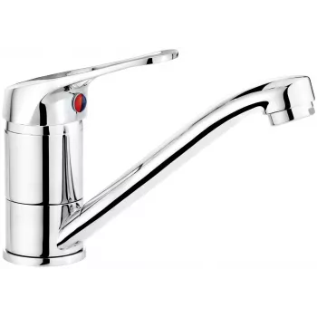 DEANTE Arnika Grifo de lavabo con caño orientable, negro mate