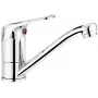 DEANTE Arnika Grifo de lavabo con caño orientable, negro mate