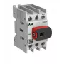 ABB OT Plus OT63G1-3BS63 A Interruptor seccionador de carga, tamaño G1, 3 polos, con maneta