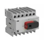 ABB OT Plus OT40G1-6BS40 A Interruptor seccionador de carga, tamaño G1, 6 polos, con maneta