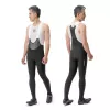 ROCKBROS ROAD TO SKY culote de ciclismo hombre con badana de gel 3D - negro, talla L
