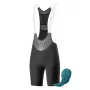 ROCKBROS ROAD TO SKY culote de ciclismo hombre con badana 3D - negro, talla M