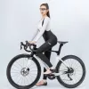 ROCKBROS culote de ciclismo mujer con tirantes YDCK005 TVI con badana, negro, talla L