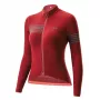 ROCKBROS maillot térmico de ciclismo mujer manga larga YPW065 TVI otoño/invierno rojo talla L