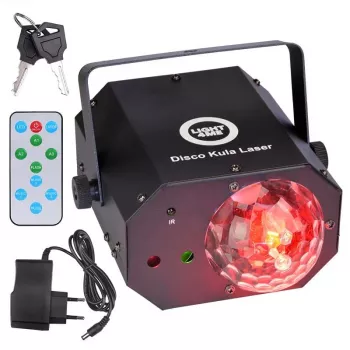LIGHT4ME DISCO SPHERE LASER Efecto de luz LED multiefecto