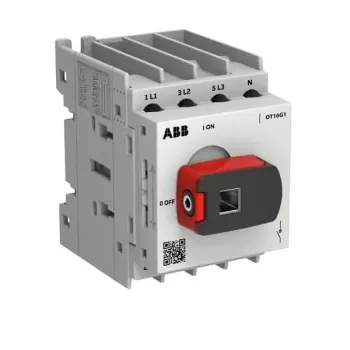 ABB OTOT16G1-4MSN2Plus interruptor seccionador 4 polos 16 A montaje frontal