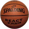 Spalding React TF-250 balón de baloncesto aprobado por FIBA, talla 7, cuero compuesto de alto rendimiento, indoor/outdoor