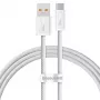 Baseus Dynamic Series cable USB-A a USB-C 100W 2m blanco