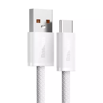 Baseus Dynamic Series cable USB-A a USB-C 100W 2m blanco