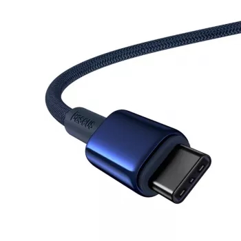 Baseus Tungsten Gold cable USB-C a USB-C 100W PD 1m azul