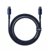 Baseus Tungsten Gold cable USB-C a USB-C 100W PD 1m azul