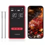 METAPEN Meatmeet X Pro termómetro de cocina Bluetooth/Wi-Fi con app para parrilla, horno, ahumador - negro