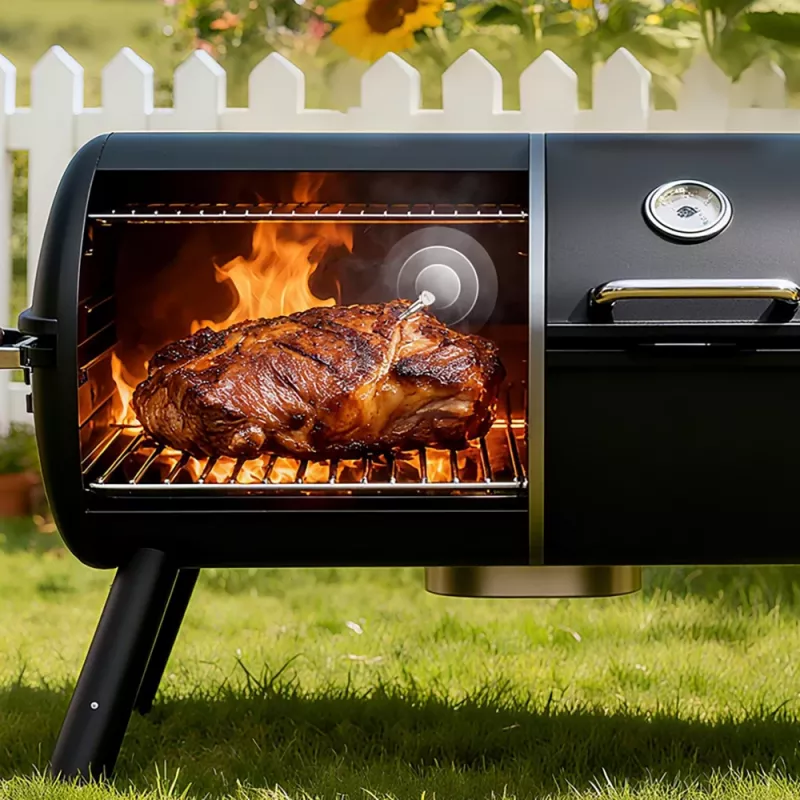 METAPEN Meatmeet X Pro termómetro de cocina Bluetooth/Wi-Fi con app para parrilla, horno, ahumador - negro