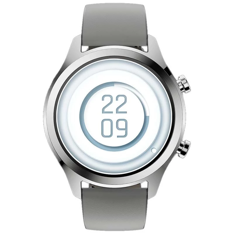 TicWatch C2 Plus smartwatch platino NFC GPS AMOLED 1,3